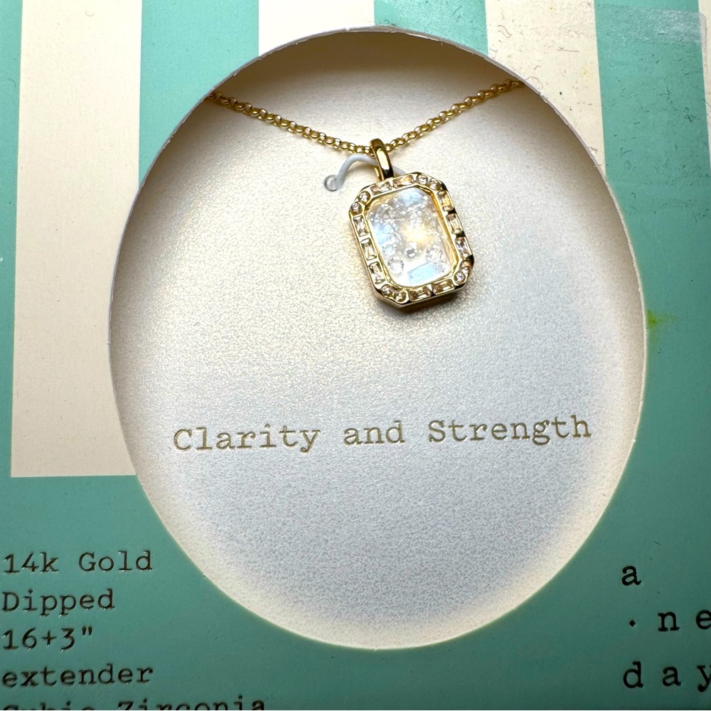 New! New Day 14k Gold Dipped Necklace